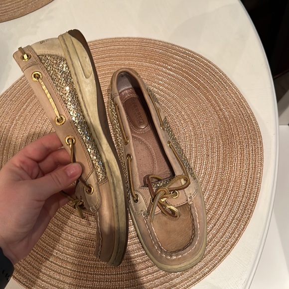 Gold Sperry Boat shoes - Picture 2 of 3